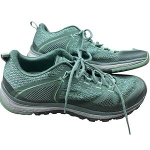 KEEN Terradora II Vent Womens 9.5 Hiking Trail Shoes 1020771‎ Green Flawed Read